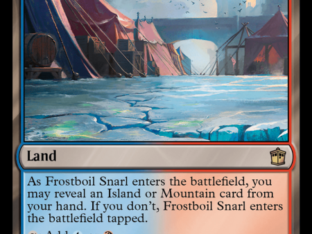 Frostboil Snarl (Surge Foil) [Doctor Who] Supply