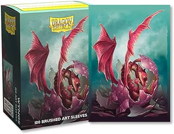 Dragon Shield Wyngs - Brushed Art Sleeves - Standard Size Sale