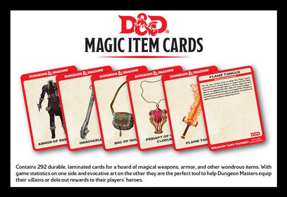 D&D: Spellbook Cards: Magic Item Deck (294 Cards) Discount