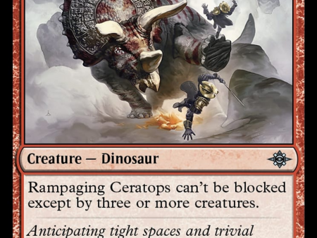 Rampaging Ceratops [The Lost Caverns of Ixalan] Fashion