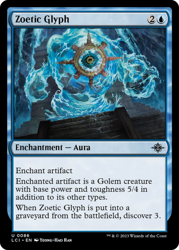 Zoetic Glyph [The Lost Caverns of Ixalan] Online Hot Sale