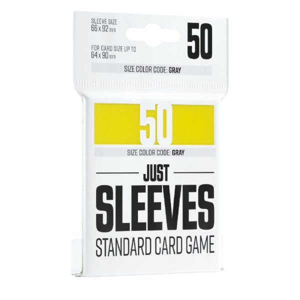 Just Sleeves - Standard Sleeves: Yellow (50) Supply