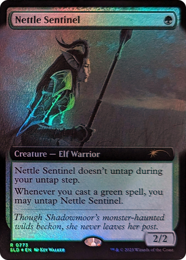 Nettle Sentinel (Extended Art) [Secret Lair Drop Series] Discount