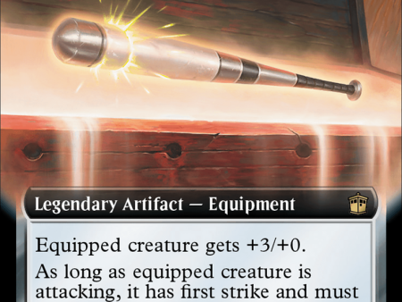 Ace s Baseball Bat (Extended Art) (Surge Foil) [Doctor Who] Sale