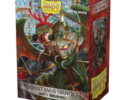 Dragon Shield - Brushed Art Sleeves - Christmas Dragon Fashion