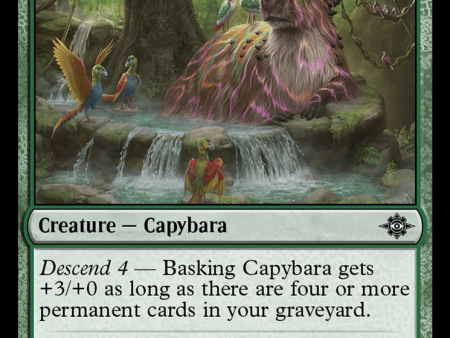 Basking Capybara [The Lost Caverns of Ixalan] Cheap