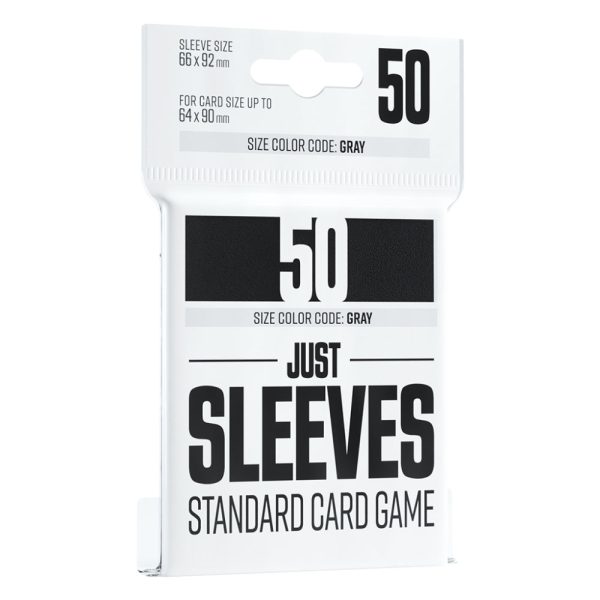 Just Sleeves - Standard Sleeves: Black (50) Discount