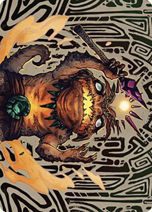 Zoyowa Lava-Tongue Art Card [The Lost Caverns of Ixalan Art Series] Hot on Sale