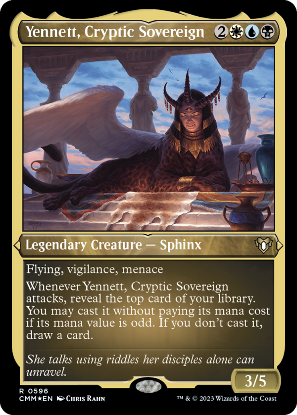 Yennett, Cryptic Sovereign (Foil Etched) [Commander Masters] Online Sale