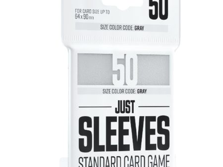 Just Sleeves - Standard Sleeves: White (50) Online