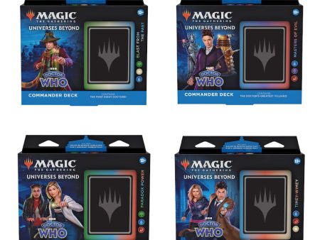 MTG Universes Beyond: Doctor Who - Commander Deck Bundle For Cheap