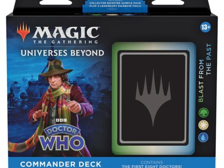 MTG Universes Beyond: Doctor Who - Commander Deck (Blast from the past) Discount