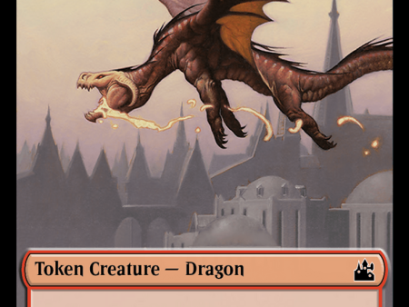 Dragon Token [Ravnica Remastered Tokens] Sale