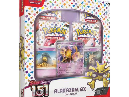 Pokémon: Scarlet & Violet - 151 - Alakazam EX Box Supply